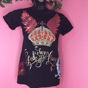 Rare Christian Audigier tee